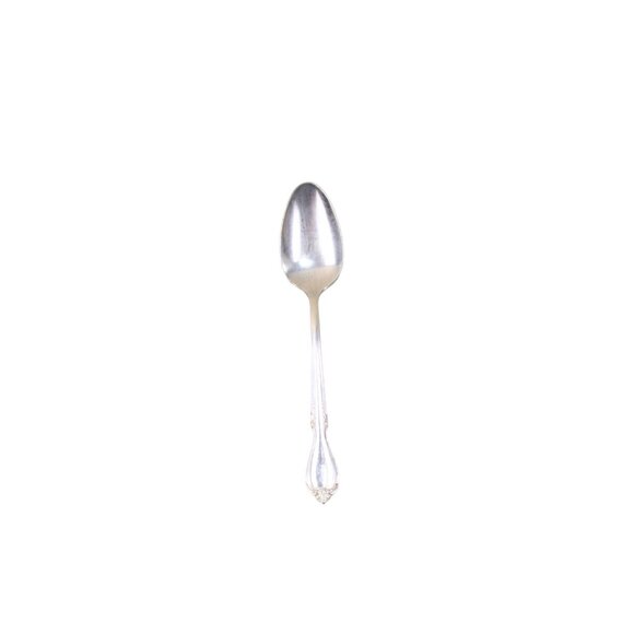 Wm Rogers Memory Teaspoon Tea Spoon Silver Plate 93382 Monogram - Picture 1 of 5